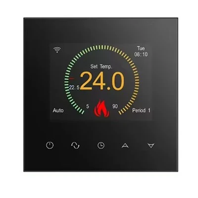 Termostatul simplu de culoare tft touch